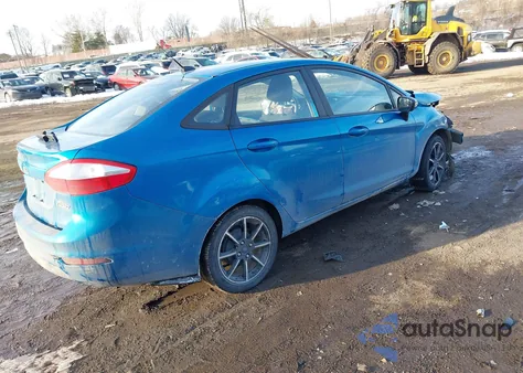 2016 Ford Fiesta Se z USA, uszkodzony, nr VIN 3FADP4BJ3GM138395